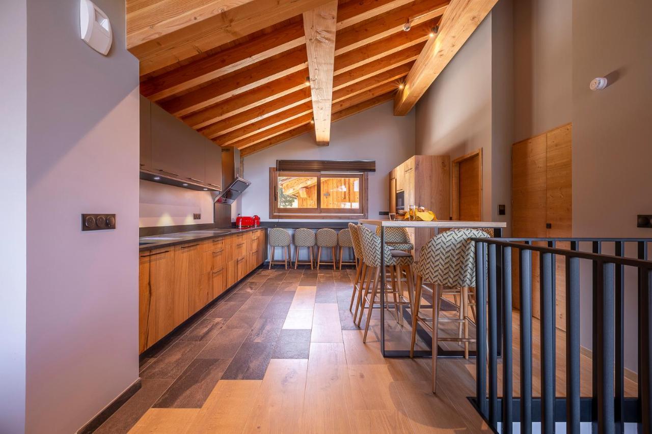 Les Arcs Le Hameau Des Oursonsアパートメント エクステリア 写真