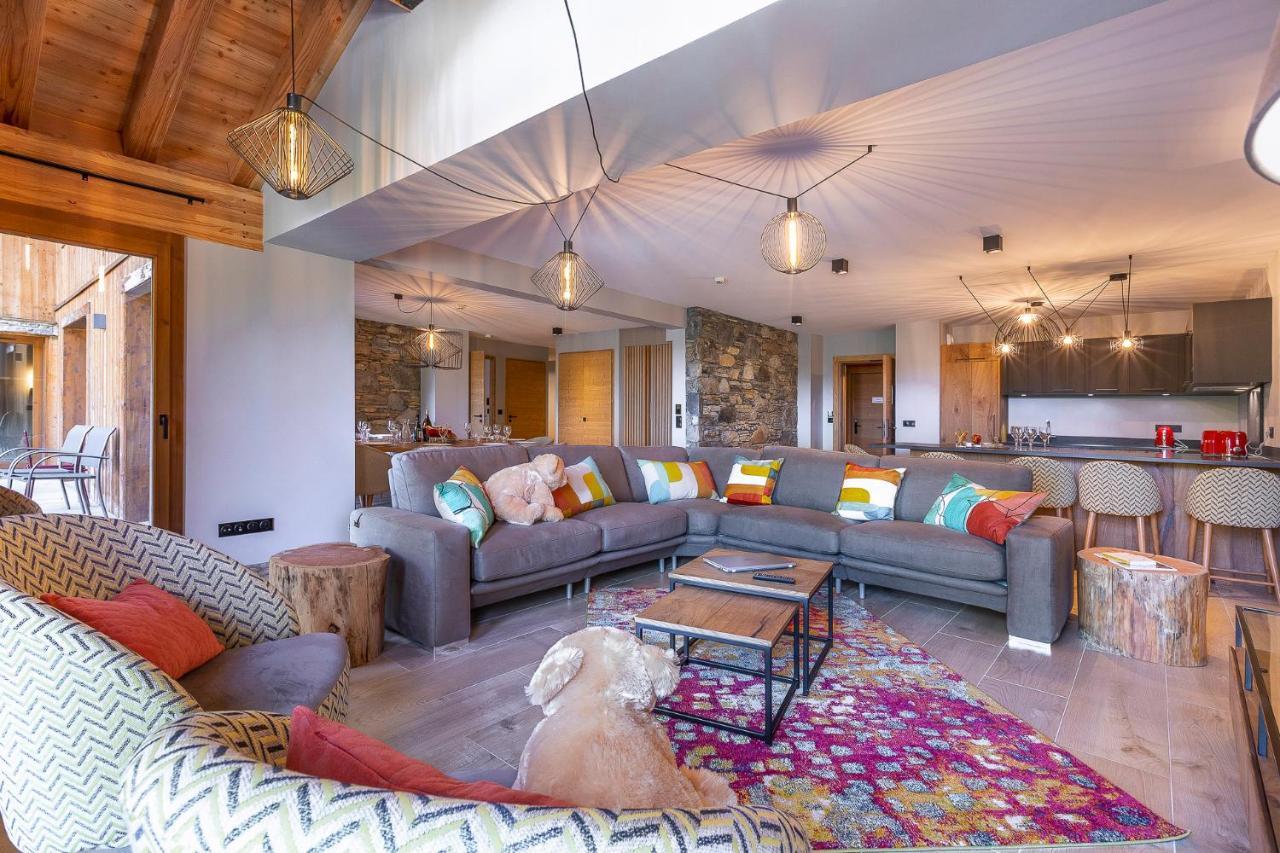 Les Arcs Le Hameau Des Oursonsアパートメント エクステリア 写真