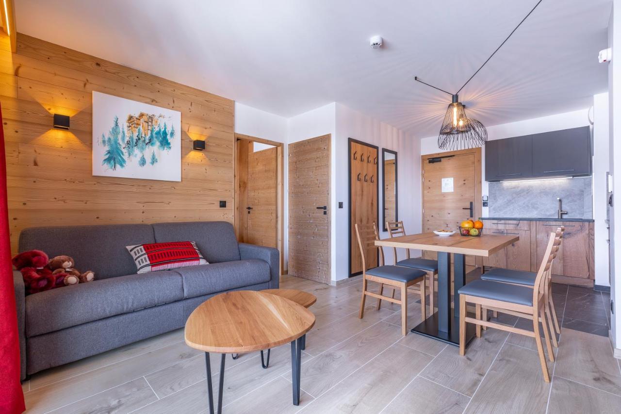 Les Arcs Le Hameau Des Oursonsアパートメント エクステリア 写真