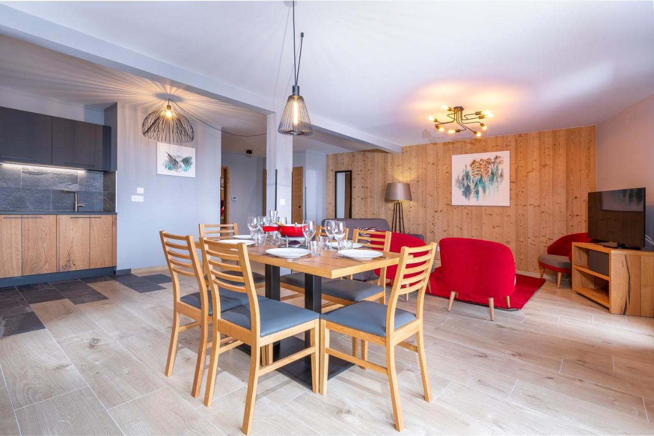 Les Arcs Le Hameau Des Oursonsアパートメント エクステリア 写真
